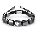 Odin's Th Frode Macrame Bracelet in Sterling Silver