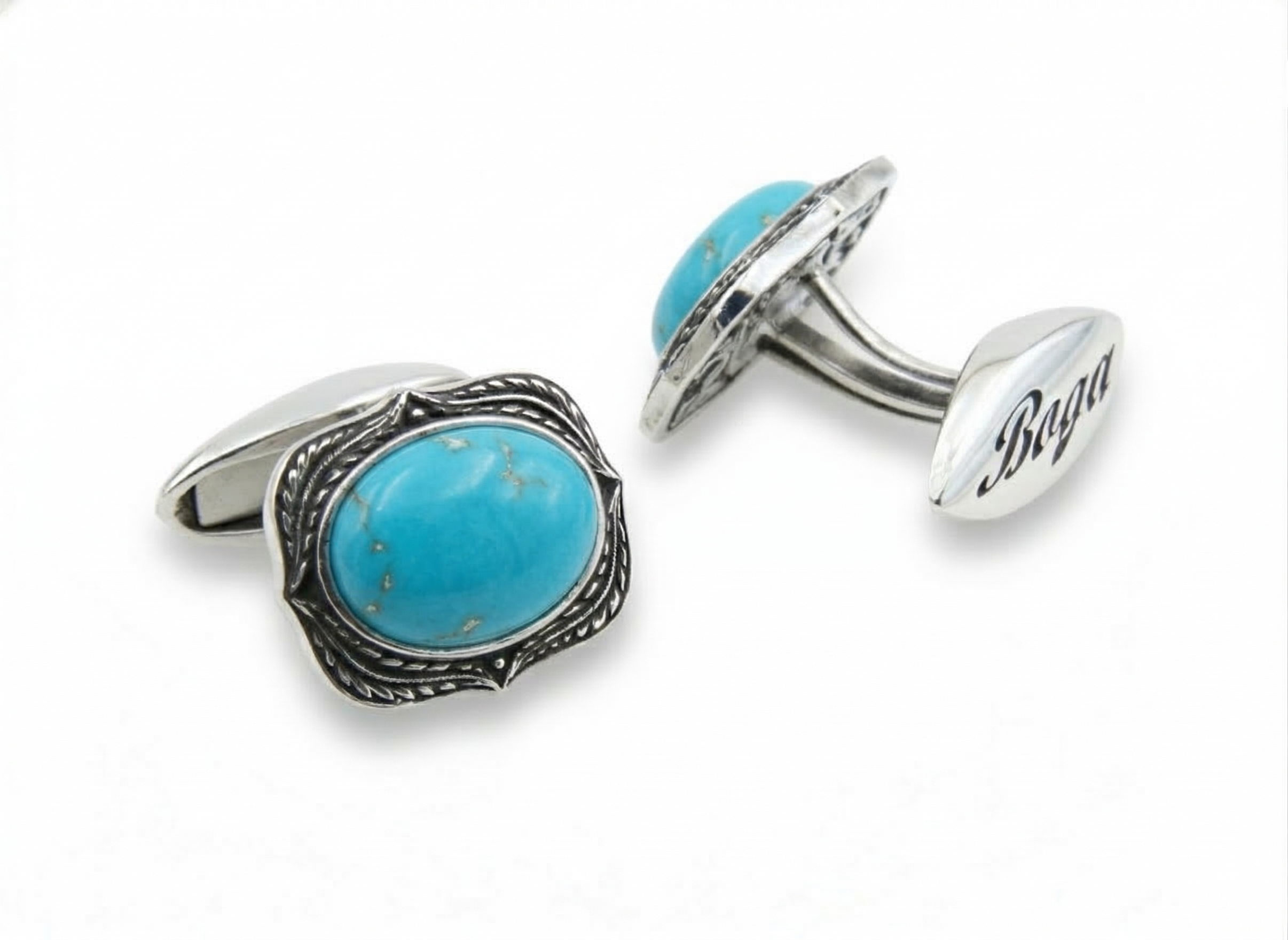 Origenes Cufflinks in Sterling Silver