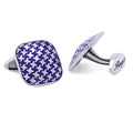 Pie de Pul Radius Cufflinks in Sterling Silver