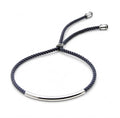 Pipe Auger Rope Bracelet in Sterling Silver