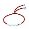 Pipe Auger Rope Bracelet in Sterling Silver