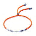 Pipe Auger Rope Bracelet in Sterling Silver