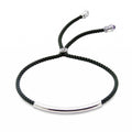 Pipe Auger Rope Bracelet in Sterling Silver