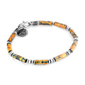 SL-S Waves Pipe Variscite Bracelet in Sterling Silver