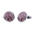 Puzzle Sphere Line Cufflinks in Sterling Silver