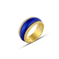 Rigel Enml Rng Ring in Sterling Silver
