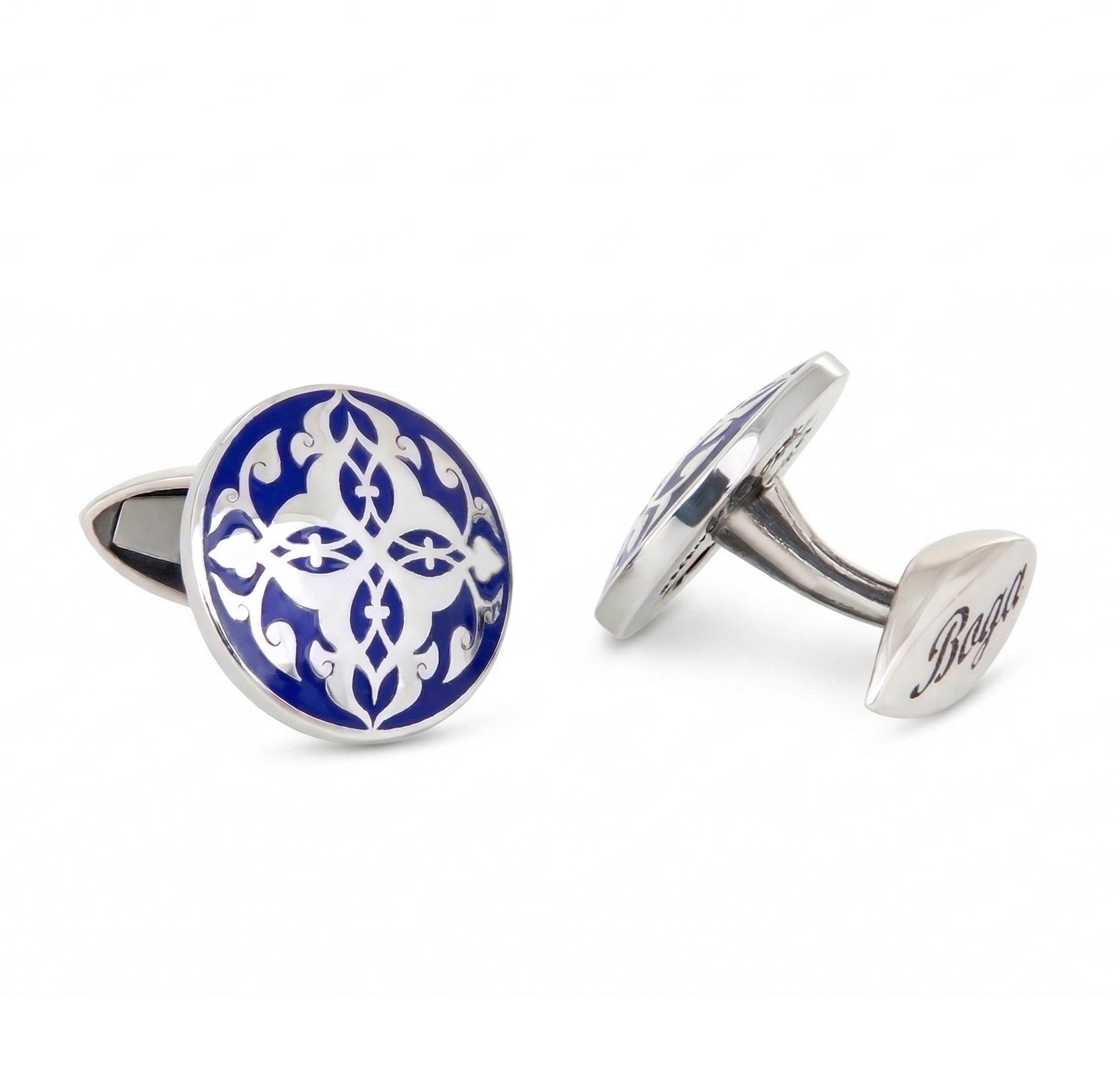 Rumi̇ Cufflinks in Sterling Silver