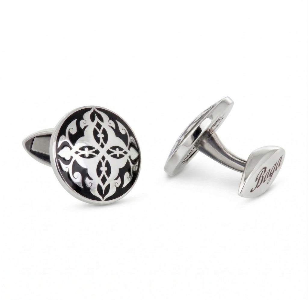 Rumi̇ Cufflinks in Sterling Silver