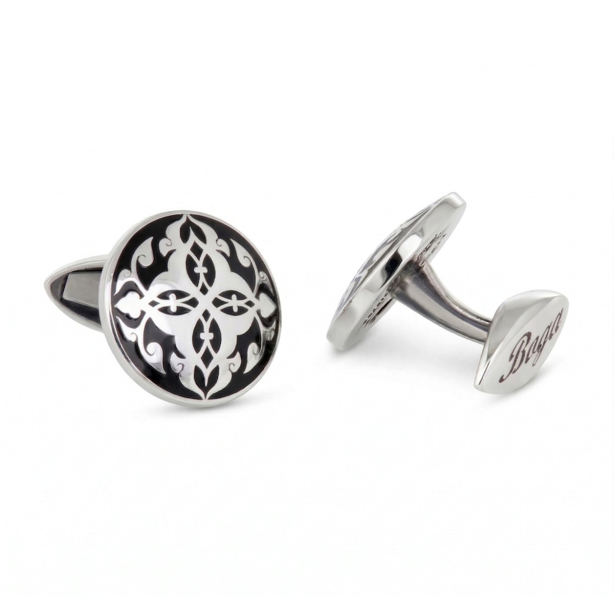 Rumi̇ Cufflinks in Sterling Silver