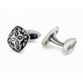 Rumi̇ D. Shape Cufflinks in Sterling Silver