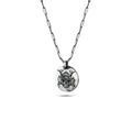 Samurai 80 At Necklace in Sterling Silver