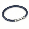 Single Lock Protection Bracelet in Sterling Silver