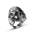 Skull Ring in Sterling Silver