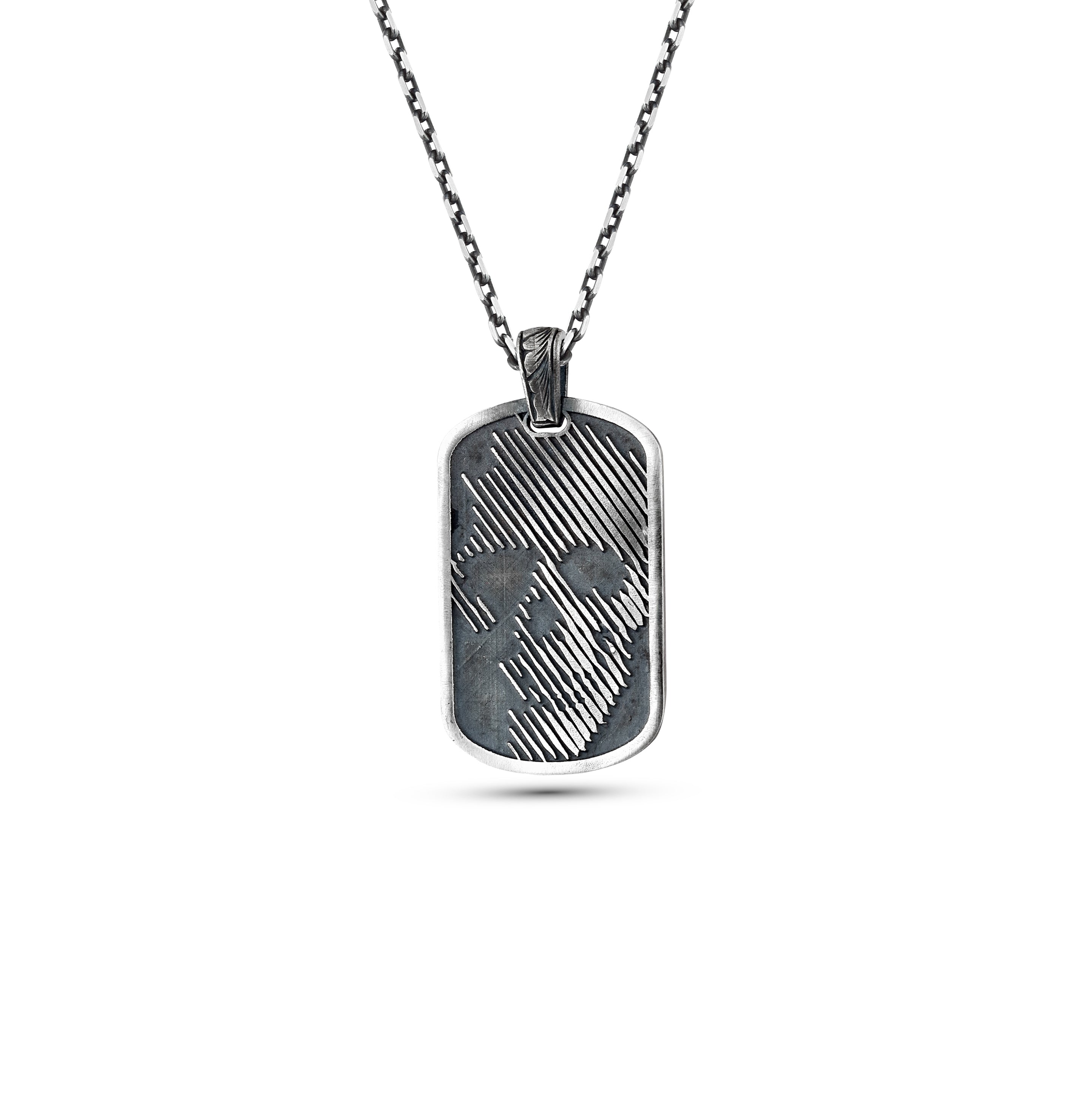 Skull Necklace in Sterling Silver