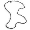 Skull Chain Necklace in Sterling Silver