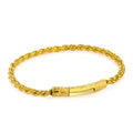 Sl-s Long Auger Chain Bracelet in Sterling Silver