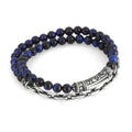 Sl M-arc Chain Gem Stone Bracelet in Sterling Silver