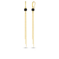 Sphere Gemstone Chn Earring in Sterling Silver