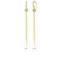 Sphere Zircon Chn Earring in Sterling Silver