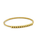 Spring Skull Black Diamond in 14K Gold