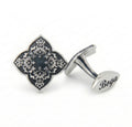 Star of Rumi Cufflinks in Sterling Silver