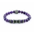 Stretch Chain Ball Curve Bracelet in Sterling Silver