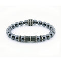 Stretch Chain Ball Curve Bracelet in Sterling Silver