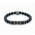 Stretch Chain Ball Curve Bracelet in Sterling Silver