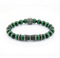 Stretch Chain Ball Curve Bracelet in Sterling Silver