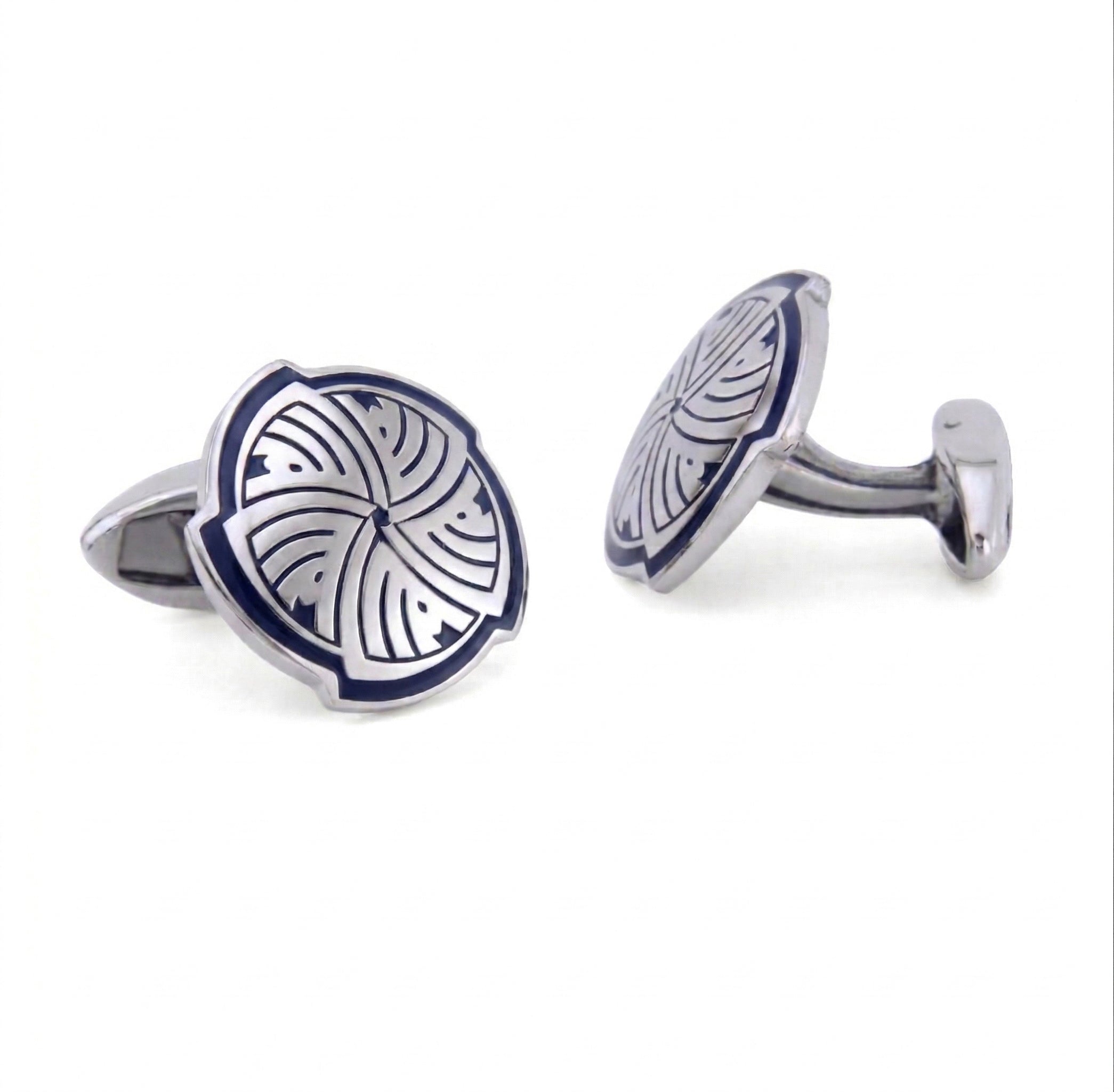 The Creator Cufflinks in Sterling Silver