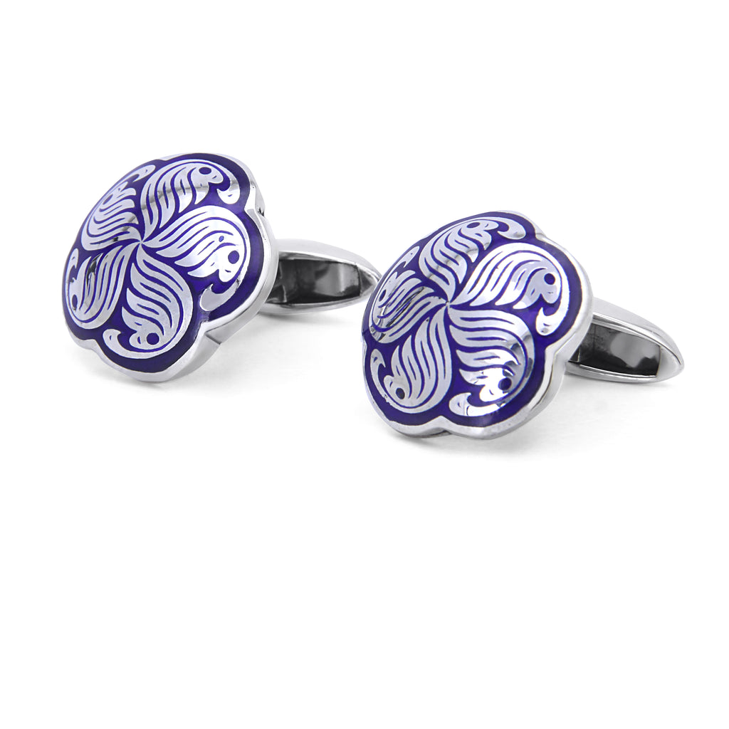 The Fashioner Cufflinks in Sterling Silver