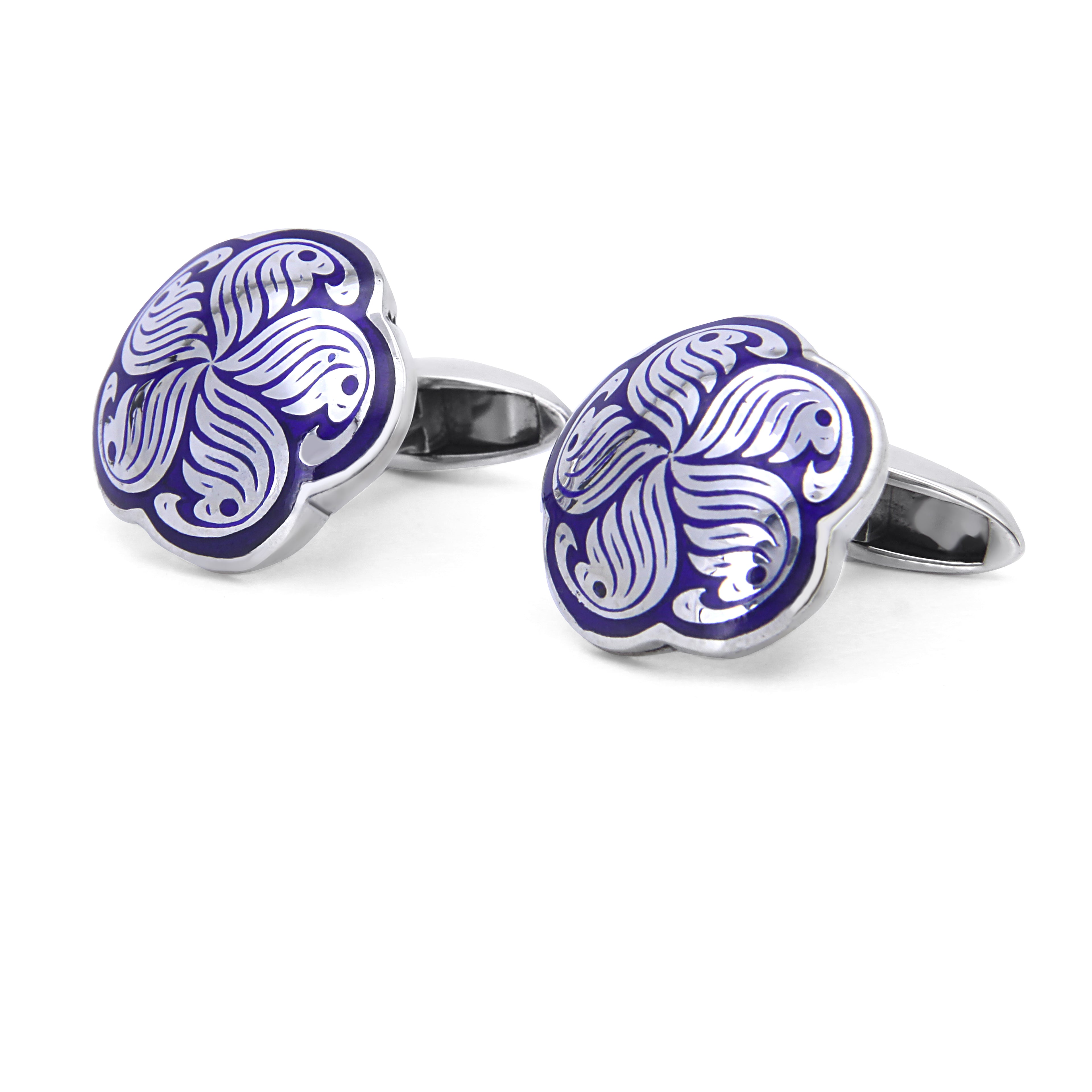 The Fashioner Cufflinks in Sterling Silver
