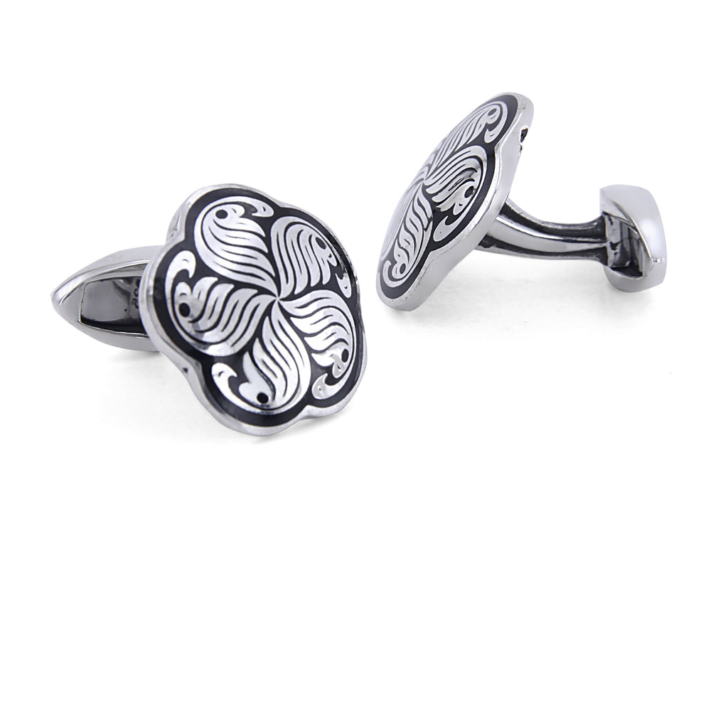 The Fashioner Cufflinks in Sterling Silver