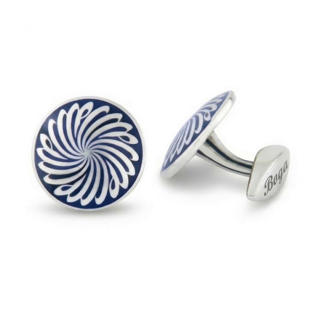 The Majestic Cufflinks in Sterling Silver