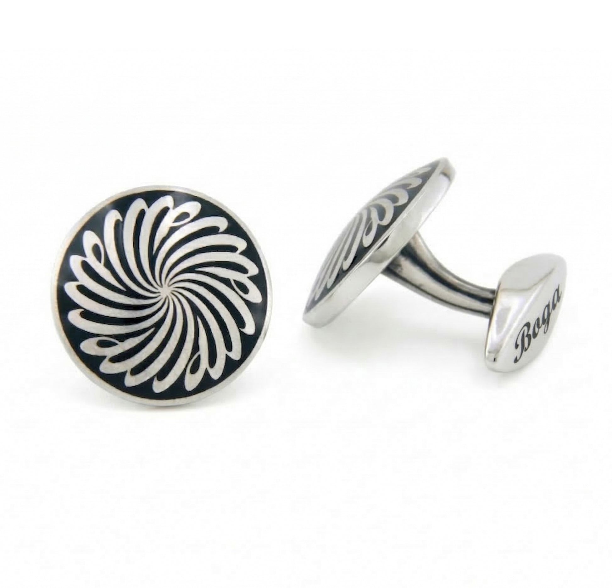The Majestic Cufflinks in Sterling Silver