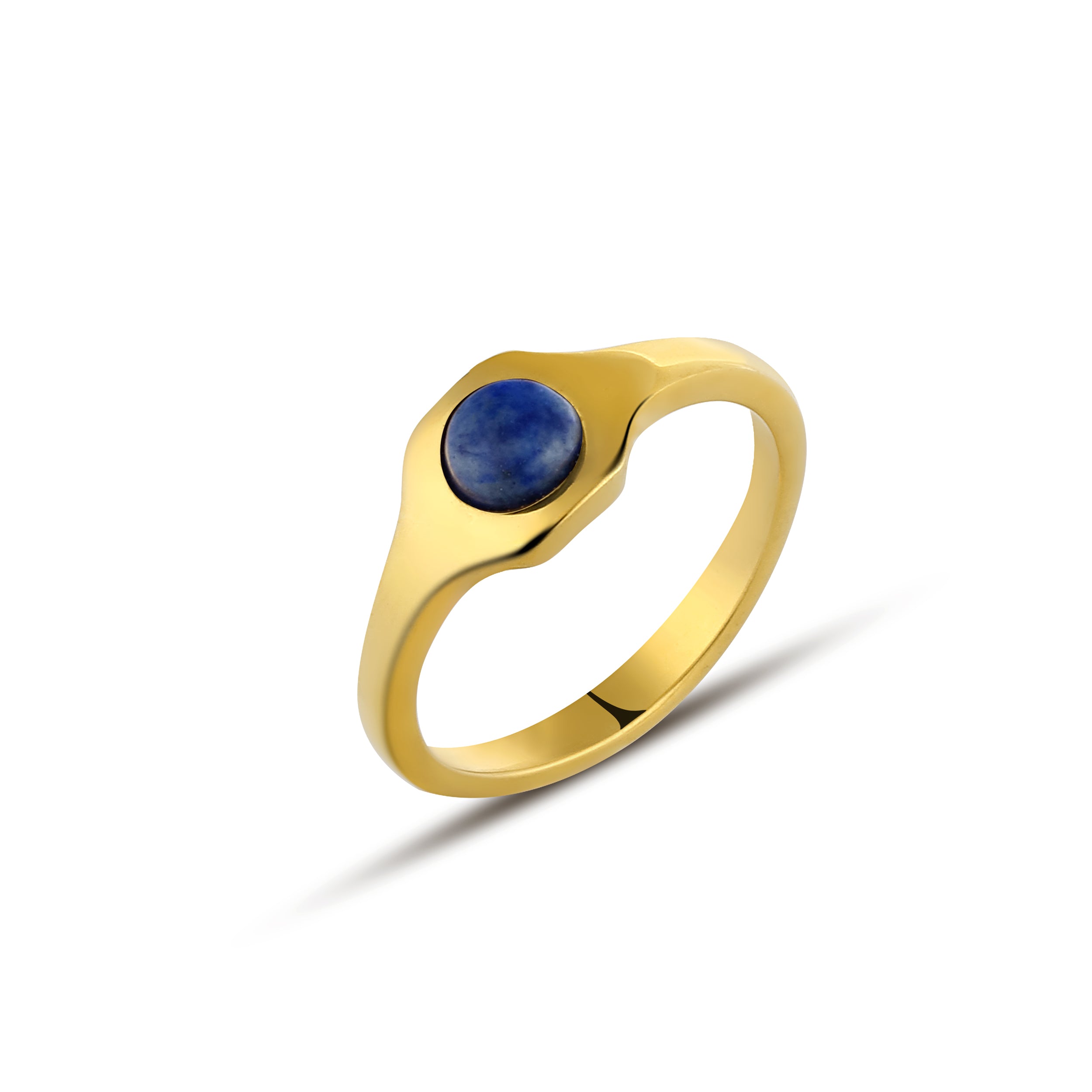 Tina Gemstone Rng Ring in Sterling Silver