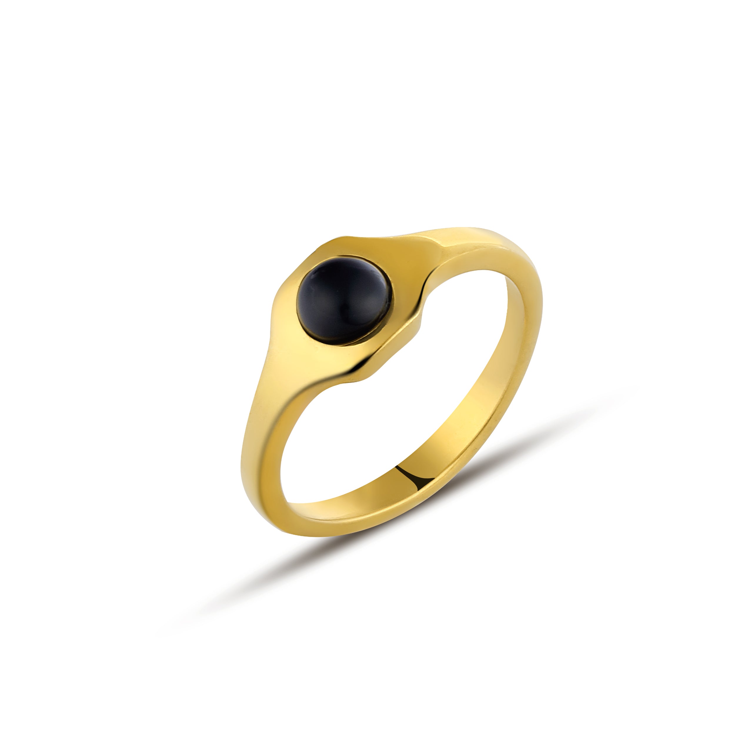 Tina Gemstone Rng Ring in Sterling Silver