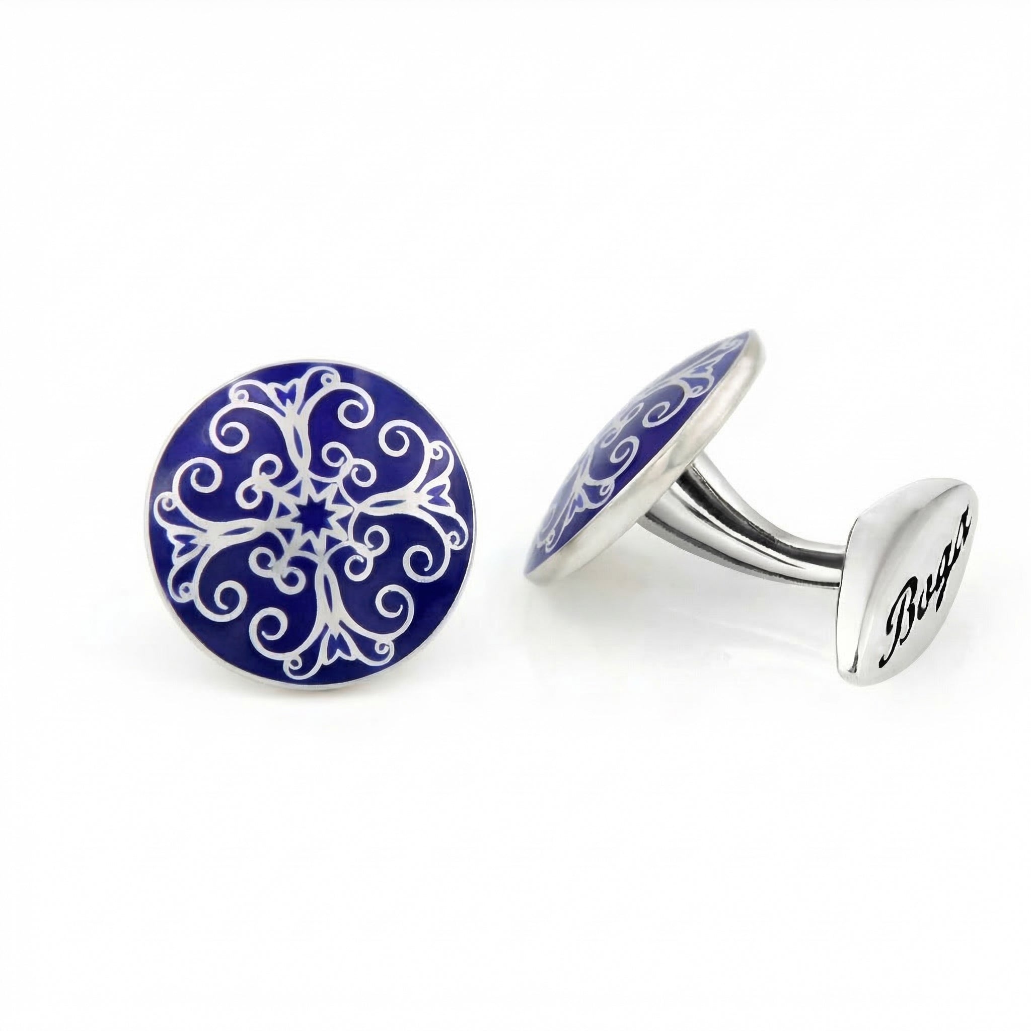 Tiwa Cufflinks in Sterling Silver