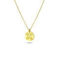 Unity&harmony Gold-Plated Necklace in Sterling Silver