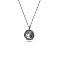 Vav Circular 14K Sterling Silver in Sterling Silver & 14K Gold