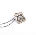 Viking Dragon Necklace in Sterling Silver