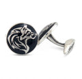 Wolf Cufflinks in Sterling Silver