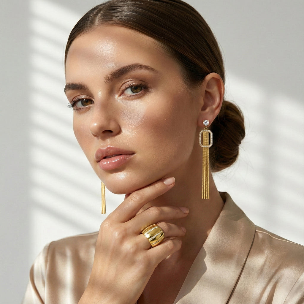 Xenia Earring in Sterling Silver