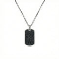 Zircon Bubble Back Necklace in Sterling Silver