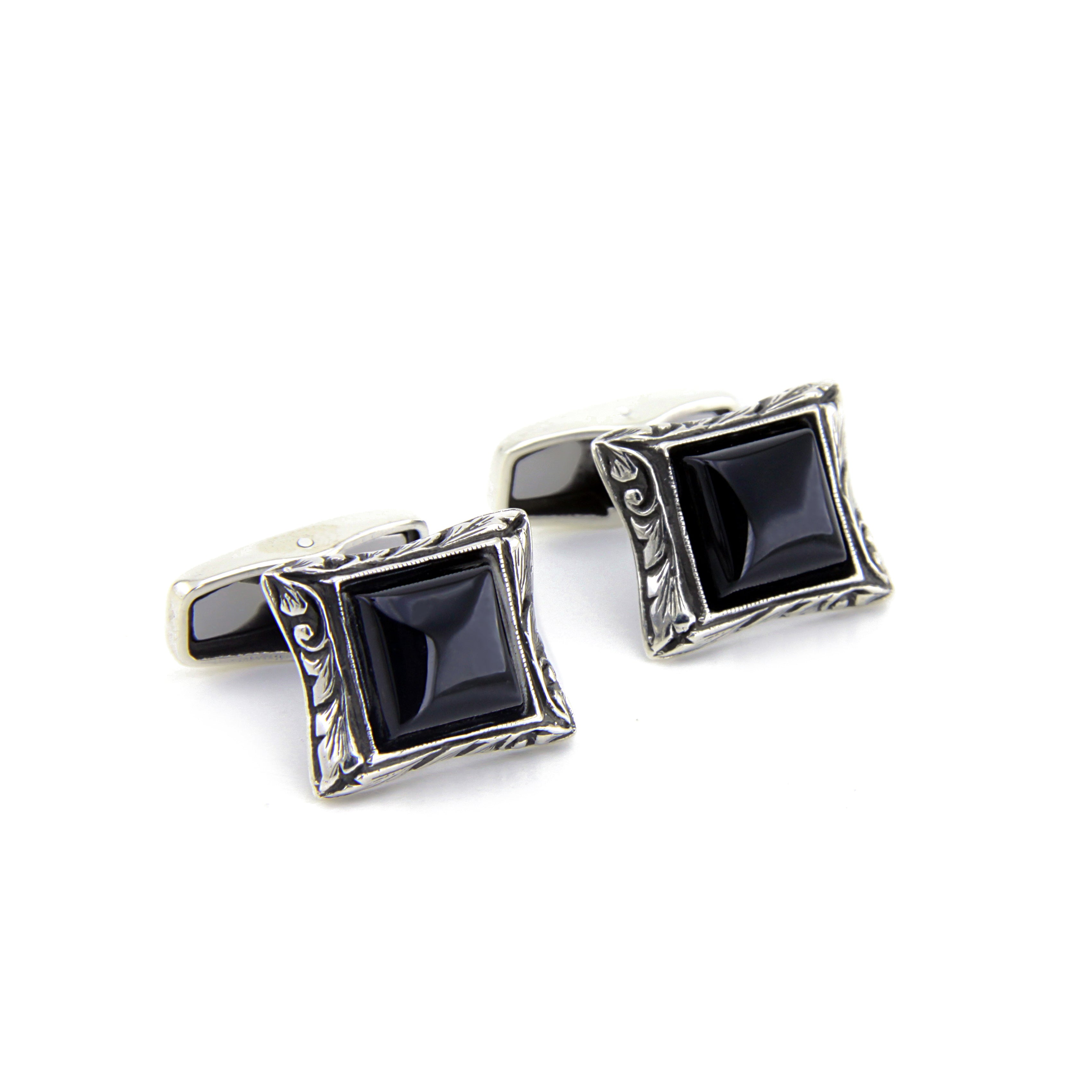 Zoticus Cufflinks in Sterling Silver