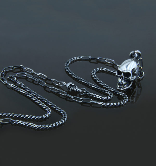 CHAIN SKULL LOCK SKULL 80CM 2