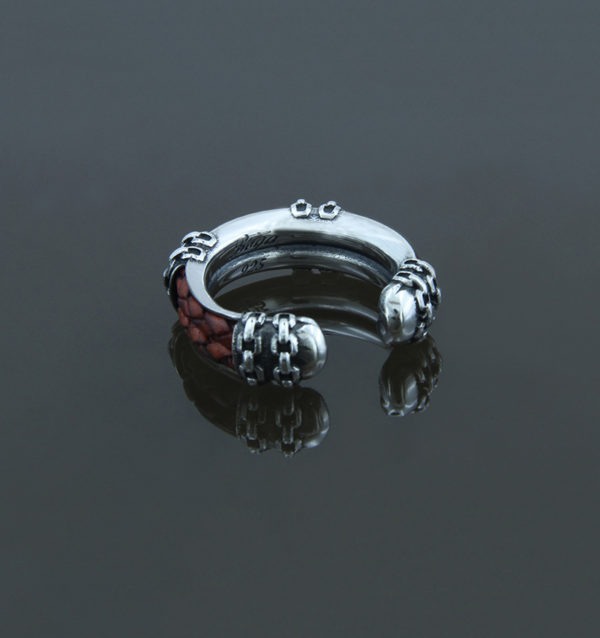 DOUBLE 3MM LEATHER – REDB